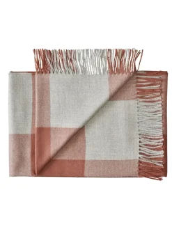 Silkeborg Uldspinderi Puder Og Plaider<Caracas Plaid, caramel fra