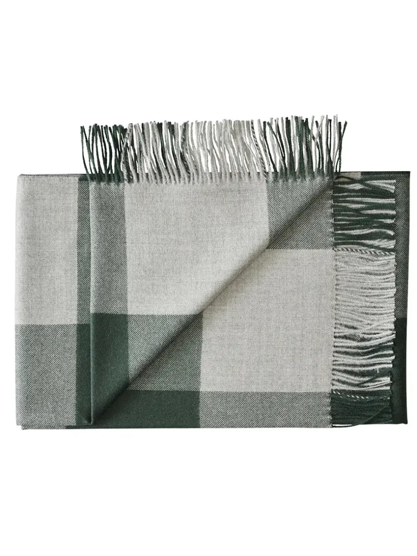 Silkeborg Uldspinderi Gaver Til Ham|Puder Og Plaider<Caracas Plaid, pine fra