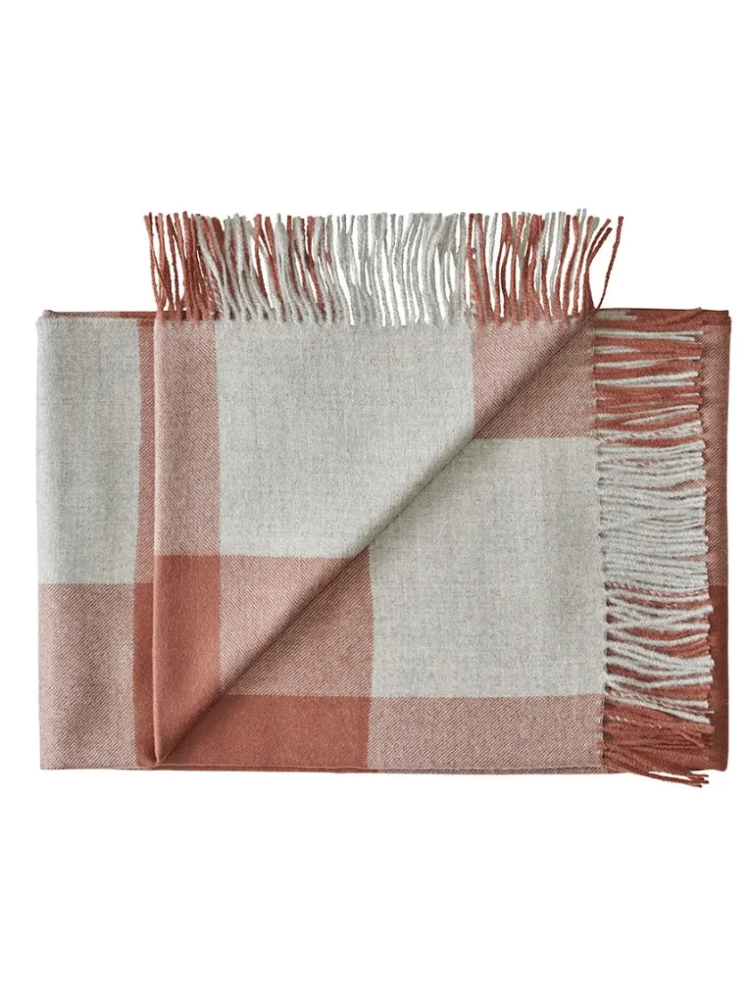 Silkeborg Uldspinderi Gaver Til Ham|Puder Og Plaider<Caracas Plaid, pine fra