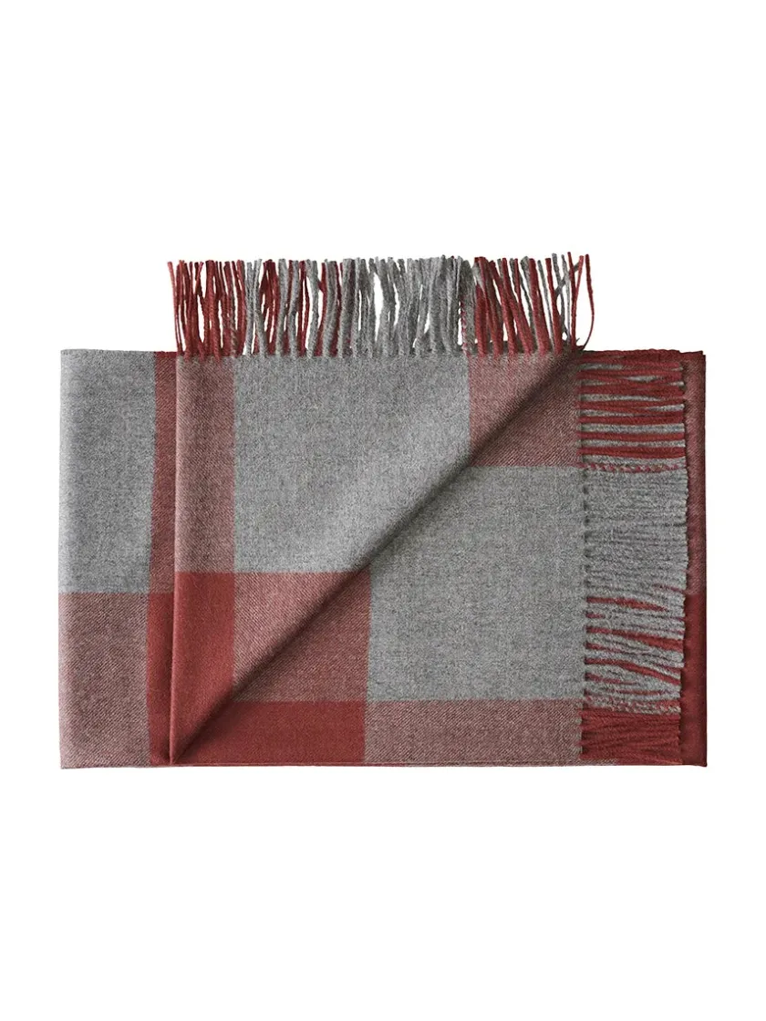 Silkeborg Uldspinderi Gaver Til Ham|Puder Og Plaider<Caracas Plaid, pine fra