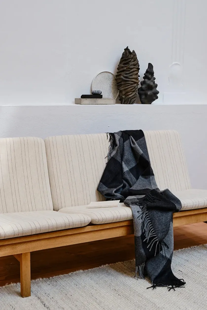 Silkeborg Uldspinderi Gaver Til Ham|Puder Og Plaider<Caracas Plaid, pine fra