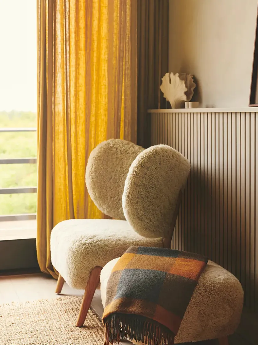 Silkeborg Uldspinderi Gaver Til Ham|Puder Og Plaider<Caracas Plaid, pine fra