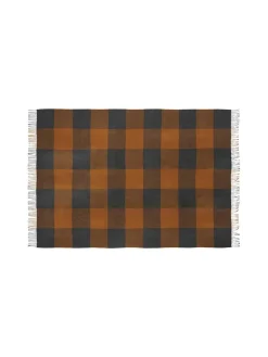 Silkeborg Uldspinderi Puder Og Plaider<Caracas Plaid, rosewood fra