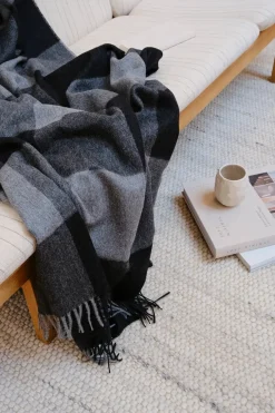 Silkeborg Uldspinderi Puder Og Plaider<Caracas Plaid, rosewood fra