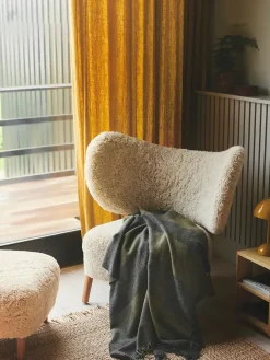 Silkeborg Uldspinderi Gaver Til Ham|Puder Og Plaider<Caracas Plaid, umber fra