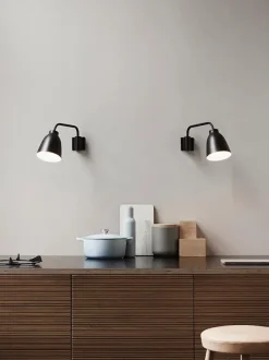 Fritz Hansen Væglamper|Spots<Caravaggio Read væglampe fra