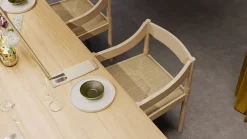 Fritz Hansen Spisebordsstole<Carimate Stol, bøg fra