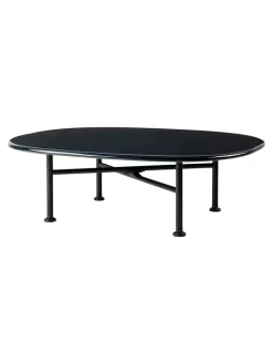 GUBI Sofaborde<Carmel Coffee Table, midnight black i 87,5 x 70 cm fra