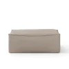 Ferm Living Puffer|Sofaer<Catena Pouf Cotton Linen, natural fra
