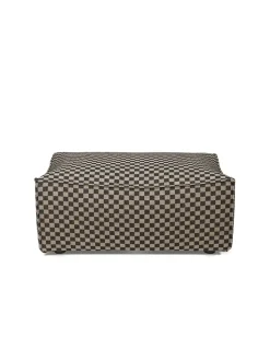 Ferm Living Puffer|Sofaer<Catena Pouf L501 Check, sand/black fra