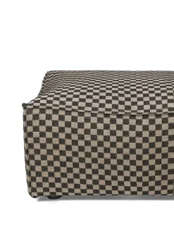Ferm Living Puffer|Sofaer<Catena Pouf L501 Check, sand/black fra