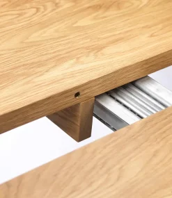 FDB Møbler Spiseborde<C69E Spisebord inkl. 2 tillægsplader fra