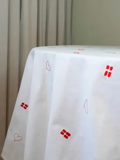 Blåmst Køkkentekstiler<Celebration Dug, Rund fra