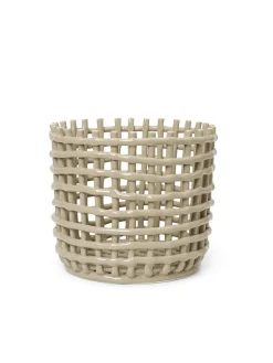 Ferm Living Service<Ceramic Basket, large fra