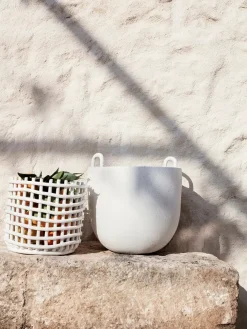 Ferm Living Service<Ceramic Basket, large fra