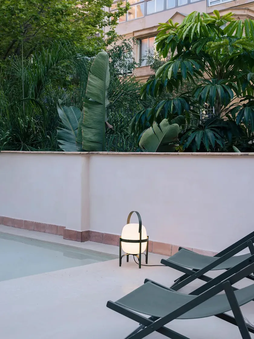 Santa & Cole Spots|Udendørslamper<Cesta Exterior Lampe fra Santa and Cole