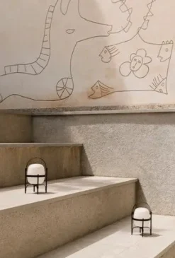 Santa & Cole Spots<Cestita Alubat Bordlampe fra Santa and Cole