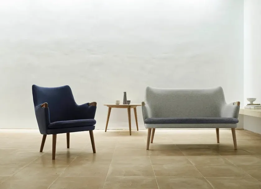 Carl Hansen & Søn Loungestole|Lænestole<CH71 Lænestol af Hans J. Wegner