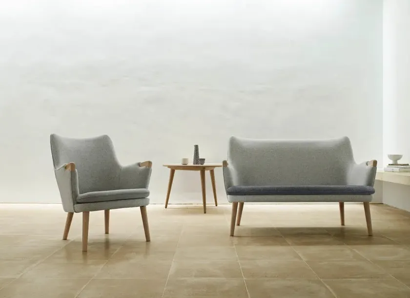 Carl Hansen & Søn Loungestole|Lænestole<CH71 Lænestol af Hans J. Wegner