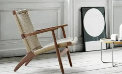 Carl Hansen & Søn Loungestole|Lænestole<CH25 Loungestol, eg olie af Hans J. Wegner