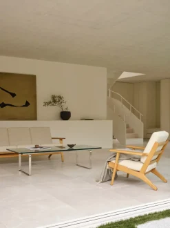 Carl Hansen & Søn Loungestole|Lænestole<CH290 loungestol, eg olie af Hans J. Wegner