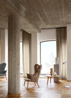 Carl Hansen & Søn Loungestole|Lænestole<CH78 Mama Bear af Hans J. Wegner