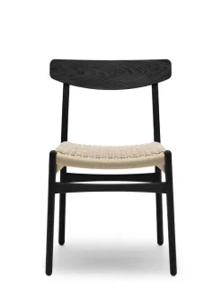 Carl Hansen & Søn Spisebordsstole<CH23 Spisestol, eg sæbe af Hans J. Wegner