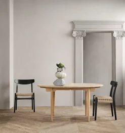 Carl Hansen & Søn Spisebordsstole<CH23 Spisestol, eg sæbe af Hans J. Wegner