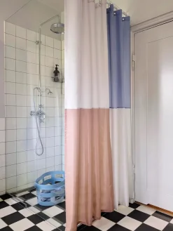 HAY Gaver Til Ham|Badeværelsestekstiler<Check badeforhæng fra