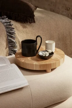 Ferm Living Skærebrætter<Chess Cutting Board Round fra