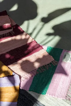 Bongusta Gulvtæpper<Chindi tæppe, 60x120 cm fra