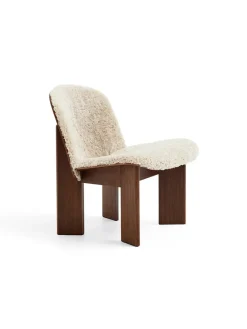 HAY Lænestole<Chisel Lounge Chair m/polstring fra