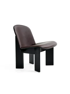 HAY Lænestole<Chisel Lounge Chair m/polstring fra
