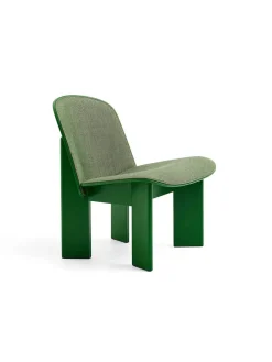 HAY Lænestole<Chisel Lounge Chair m/polstring fra