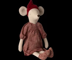 Maileg Nisser<Christmas mouse, Julemus Maxi Pige fra 2025