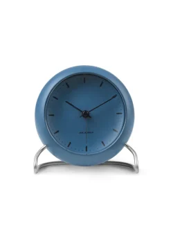 Arne Jacobsen Clocks Gaver Til Ham<City Hall Bordur, stone blue af Arne Jacobsen