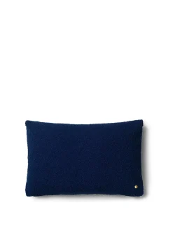Ferm Living Puder Og Plaider|Puder<Clean Cushion, deep blue 60x40 fra