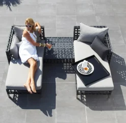 Cane-line Bakker<Club Bakke, 58,5x58,5 cm fra