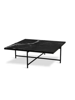 Handvärk Sofaborde<Coffee Table 90, hvid marmor fra HANDVÄRK