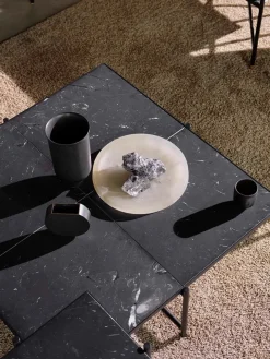 Handvärk Sofaborde<Coffee Table 90, hvid marmor fra HANDVÄRK