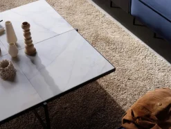 Handvärk Sofaborde<Coffee Table 90, stainless steel fra HANDVÄRK