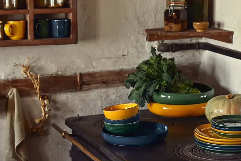 Kähler Service<Colore Skål Ø 19 cm, saffron yellow fra