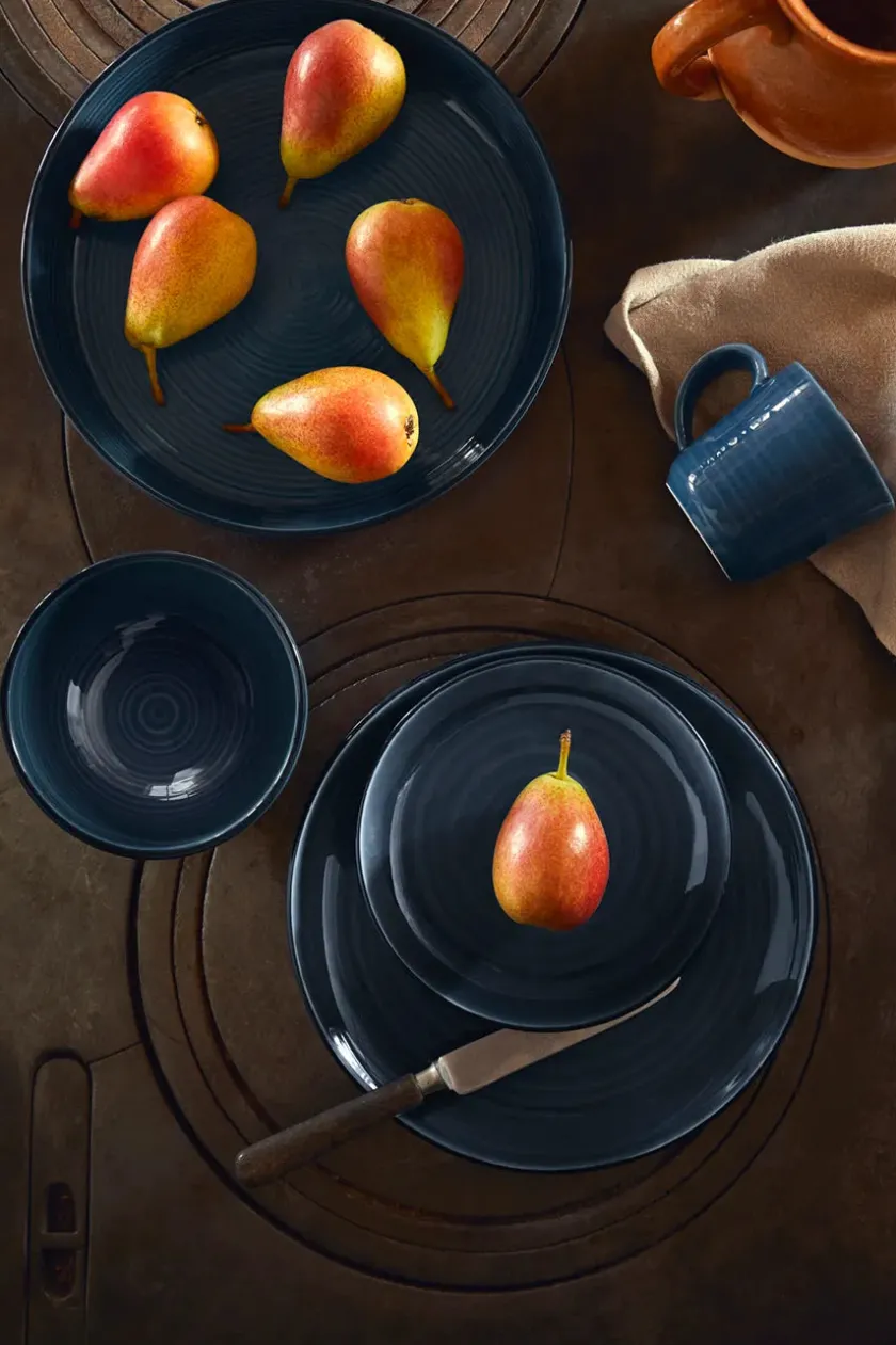 Kähler Service<Colore Tærtefad Ø 28 cm, berry blue fra