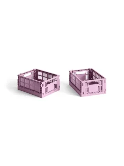Børn HAY Gaver|Gaver Til Børn<Colour Crate Mini 2 Stk., dusty rose fra