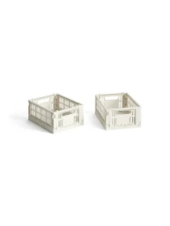 Børn HAY Gaver|Gaver Til Børn<Colour Crate Mini 2 Stk., off white fra