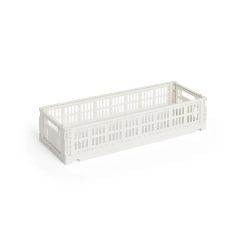 Børn HAY Gaver|Gaver Til Børn<Colour Crate Mini Oblong, Off white fra
