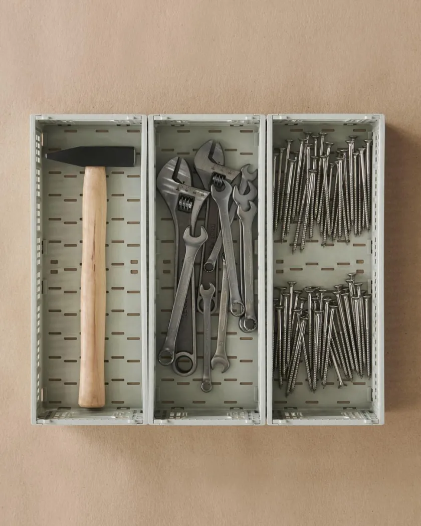 Børn HAY Gaver|Gaver Til Børn<Colour Crate Mini Oblong, Off white fra