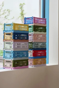 Børn HAY Opbevaring På Børneværelset|Opbevaring<Colour Crate Small, Dark green fra