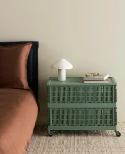 Børn HAY Opbevaring På Børneværelset|Opbevaring<Colour Crate X-Large, Sage green fra