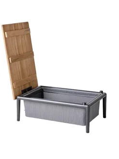 Cane-line Udendørs Loungemøbler|Haveborde<Conic Box bord fra